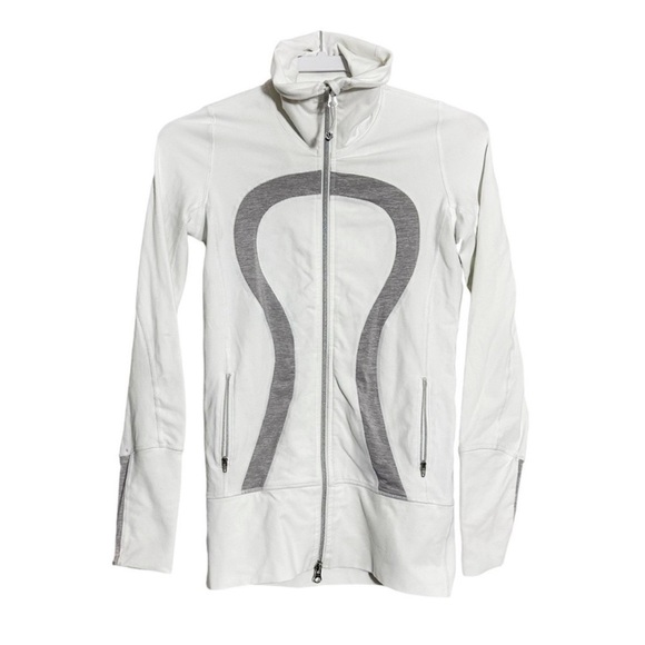 Lululemon In Stride Wee Are From Space Jacket White - Picture 9 of 9